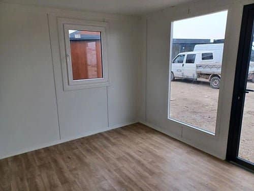 contenedor pabellón comercial 3 × 4 m