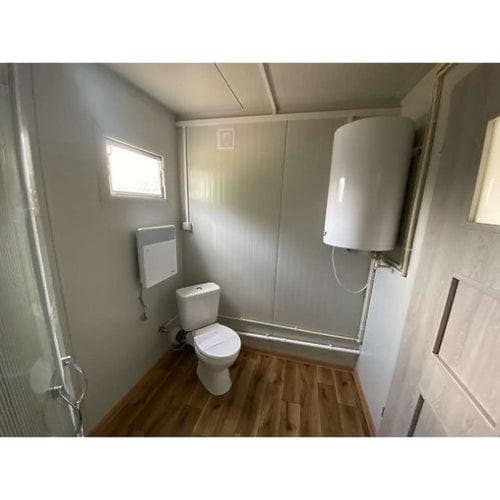 CONTENEDOR DE OFICINA 6,00 X 2,40 M CON INODORO DUCHA Y COCINA - Imagen 4