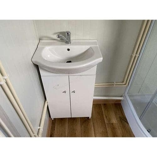 CONTENEDOR DE OFICINA 6,00 X 2,40 M CON INODORO DUCHA Y COCINA - Imagen 3