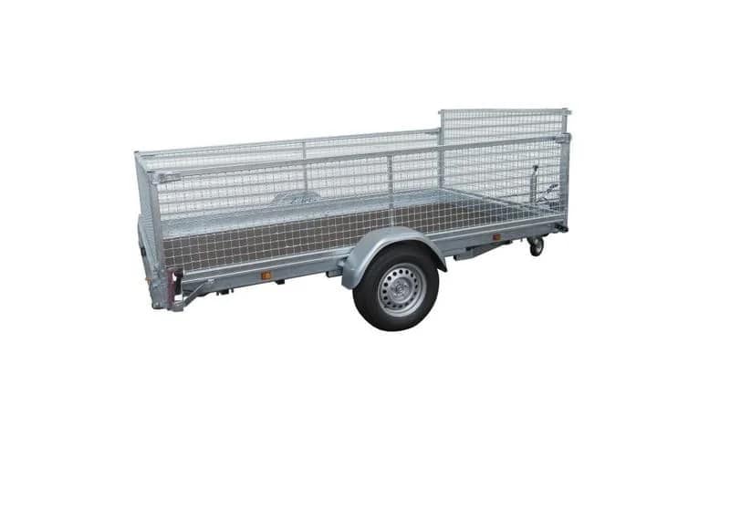 remolque de plataforma con freno lider robusto 36386 – 3,20 m – 1500 kg – 1 eje
