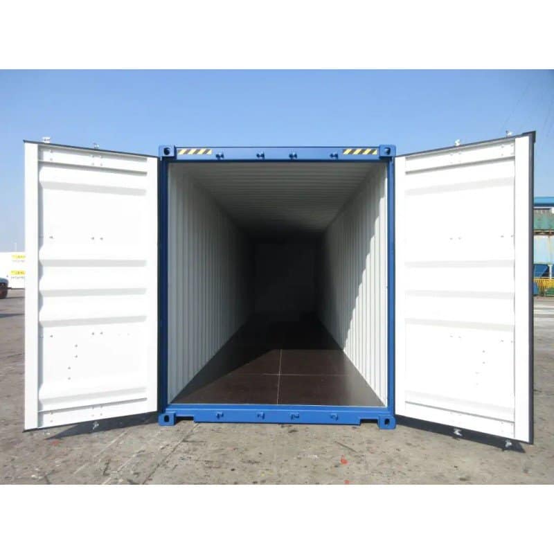 contenedor marítimo 40 pies high cube – nuevo / primer viaje
